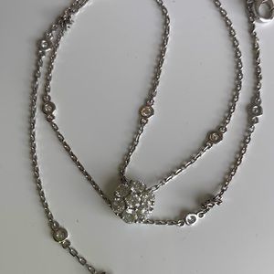 Jewelry - Diamond by the yard with Diamond Cluster Pendant Jewelry - Diamond by the yard with Diamond Cluster Pendant
